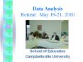 Data Analysis Retreat: May 19-21, 2010 PowerPoint PPT Presentation