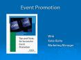 Event Promotion PowerPoint PPT Presentation