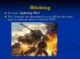 Blitzkrieg PowerPoint PPT Presentation
