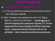 Island Hopping