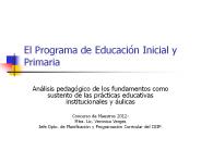 El Programa de Educaci