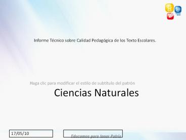 Ciencias Naturales