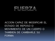 FUERZA