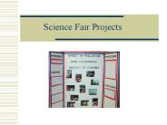 Science Fair Projects