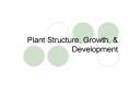 Plant Structure, Growth, PowerPoint PPT Presentation