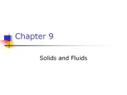 Solids and Fluids
