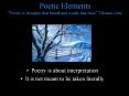 Poetic%20Elements%20 PowerPoint PPT Presentation