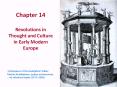 Revolutions in Thought and Culture in Early Modern Europe PowerPoint PPT Presentation