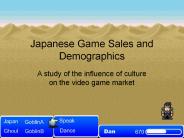 Japanese Game Sales and Demographics
