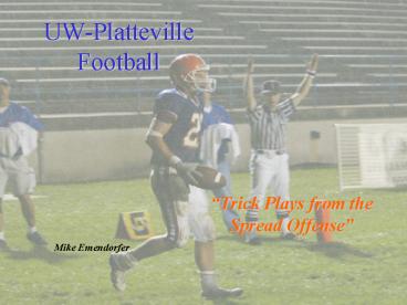 UW-Platteville Football