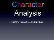 Character Analysis