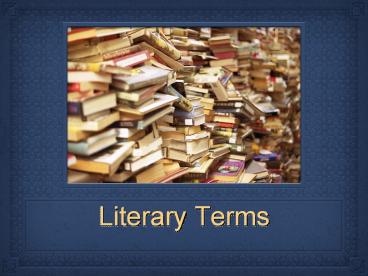 Literary Terms