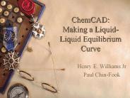 ChemCAD: Making a Liquid-Liquid Equilibrium Curve