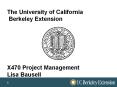 The University of California PowerPoint PPT Presentation