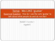 Unidad 3, Lecci