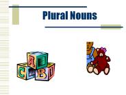 Plural Nouns