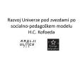 Razvoj Univerze pod zvezdami po socialno-pedago PowerPoint PPT Presentation