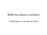 Reforma urbana e sanit