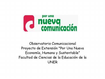 Observatorio Comunicacional
