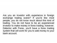 Forex Trend Detector Review