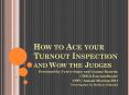 How to Ace your Turnout Inspection and Wow the Judges PowerPoint PPT Presentation