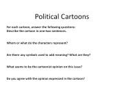 Political Cartoons
