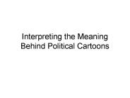 Interpreting the Meaning Behind Political Cartoons