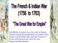 The French-Indian War PowerPoint PPT Presentation