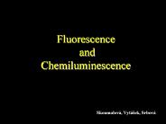 Fluorescence and Chemiluminescence
