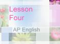 Lesson Four PowerPoint PPT Presentation