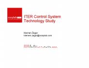 ITER Control System Technology Study