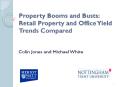 Property Booms and Busts: Retail Property and Office Yield Trends Compared PowerPoint PPT Presentation
