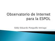 Observatorio de Internet para la ESPOL