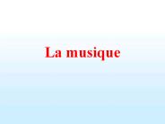 La musique