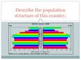 Describe the population structure of this country; PowerPoint PPT Presentation