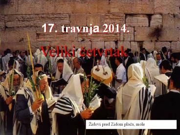 VELIKI CETVRTAK CITANJA C pjesme