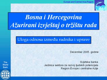 Bosna i Hercegovina A