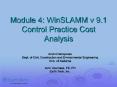 Module%204:%20WinSLAMM%20v%209.1%20Control%20Practice%20Cost%20Analysis PowerPoint PPT Presentation