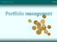 Portfolio management PowerPoint PPT Presentation