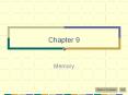 Memory PowerPoint PPT Presentation