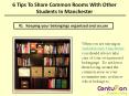 6 tips to share common rooms with other students in Manchester PowerPoint PPT Presentation