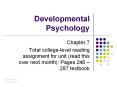 Developmental%20Psychology PowerPoint PPT Presentation