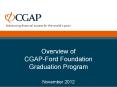 Overview of  CGAP-Ford Foundation Graduation Program November 2012 PowerPoint PPT Presentation