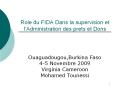 Role du FIDA Dans la supervision et l PowerPoint PPT Presentation