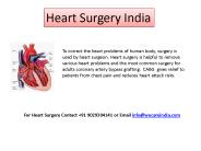 Heart Surgery in India