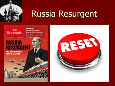 Russia Resurgent