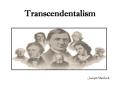 Transcendentalism PowerPoint PPT Presentation