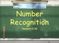 Number%20Recognition PowerPoint PPT Presentation