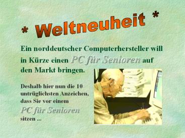 Ein norddeutscher Computerhersteller will in K