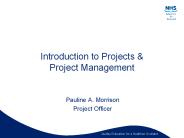 Introduction to Projects